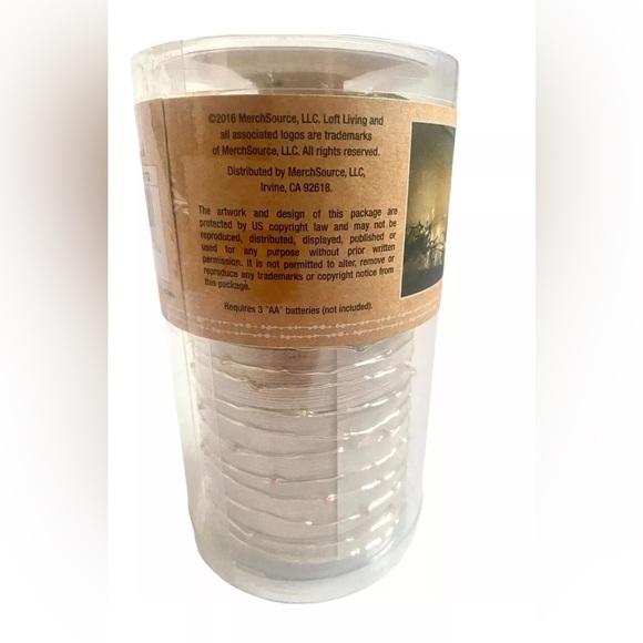 Loft Living Multicolor LED String Lights 10 Feet New - Picture 6 of 10